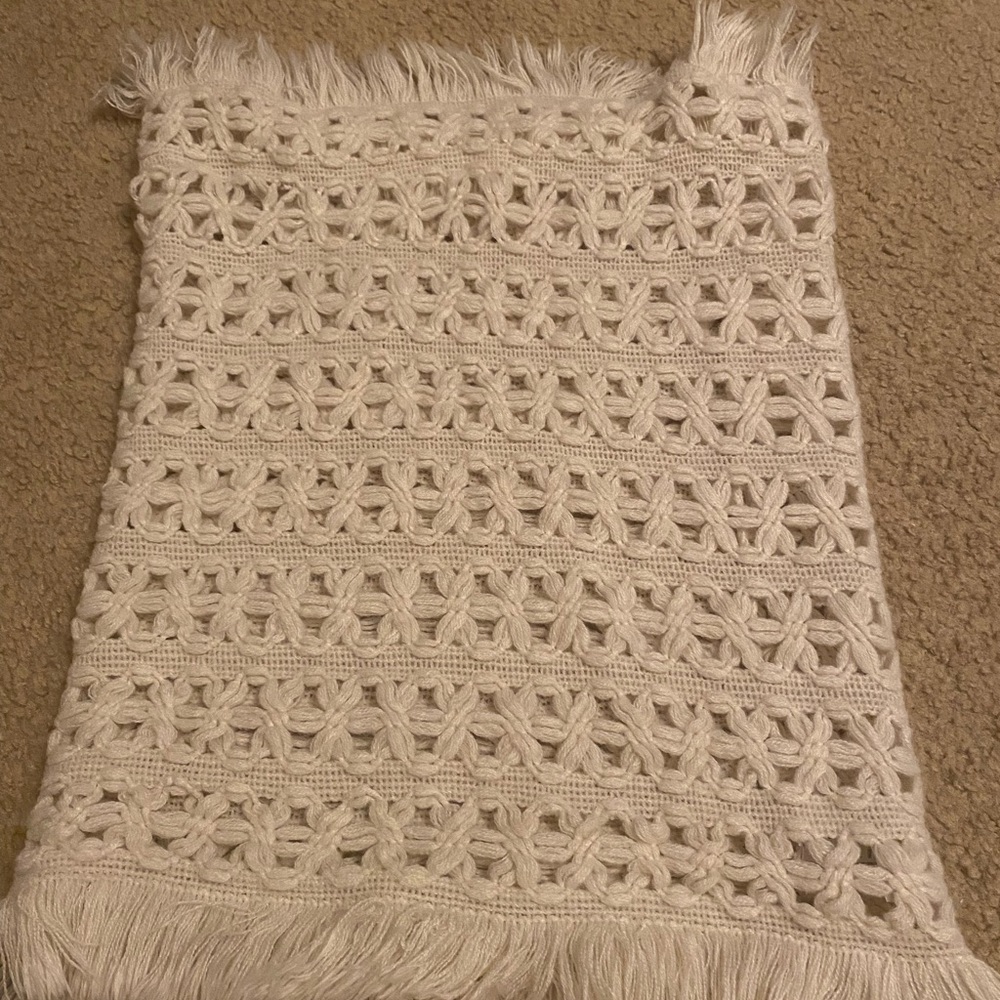 Cream Scarf - Picture 5 of 5